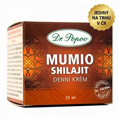 Mumio hydratační denní krém, 50 ml Dr. Popov Mumio hydratační denní krém, 50 ml Dr. Popov