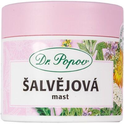 Dr. Popov Salvia Mastička - Péče o citlivou pokožku Dr. Popov Salvia Mastička - Péče o citlivou pokožku