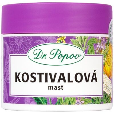 Kostivalová mast, 50 ml Dr. Popov Kostivalová mast, 50 ml Dr. Popov