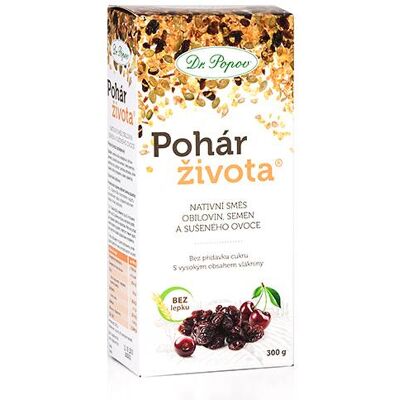 Pohár života Dr. Popov bezlepkový, 300 g Dr. Popov Pohár života Dr. Popov bezlepkový, 300 g Dr. Popov