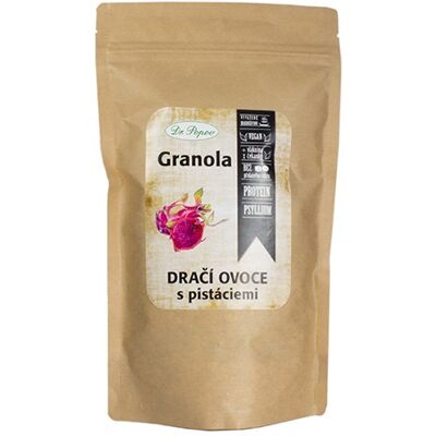 Granola Dračí ovoce s pistáciemi, 300 g Dr. Popov Granola Dračí ovoce s pistáciemi, 300 g Dr. Popov