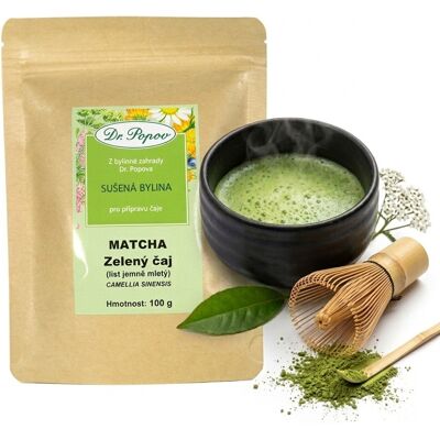 Matcha Zelený čaj, 100 g Dr. Popov Matcha Zelený čaj, 100 g Dr. Popov