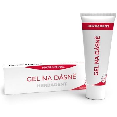 Herbadent Professional Dásně Gel - Klinicky ověřené bylinné extrakty Herbadent Professional Dásně Gel - Klinicky ověřené bylinné extrakty