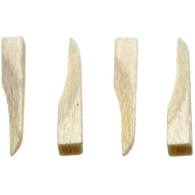 PURE dřevěné klínky 14 x 1,5 x 1,5 mm (bílé), 100ks PURE dřevěné klínky 14 x 1,5 x 1,5 mm (bílé), 100ks