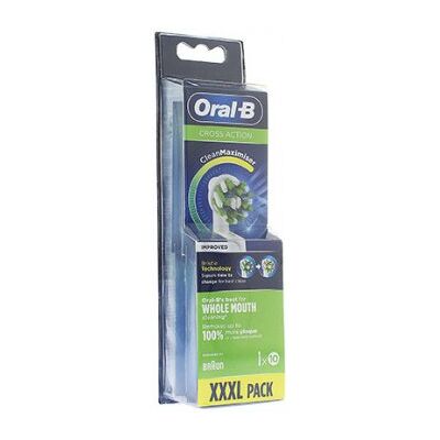 Oral-B Cross Action CleanMaximiser EB 50RB-10 náhradní kartáčky, 10 ks Oral-B Cross Action CleanMaximiser EB 50RB-10 náhradní kartáčky, 10 ks