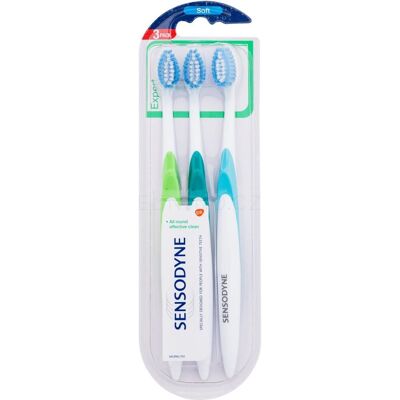 Sensodyne Expert Soft zubní kartáčky, 3ks Sensodyne Expert Soft zubní kartáčky, 3ks