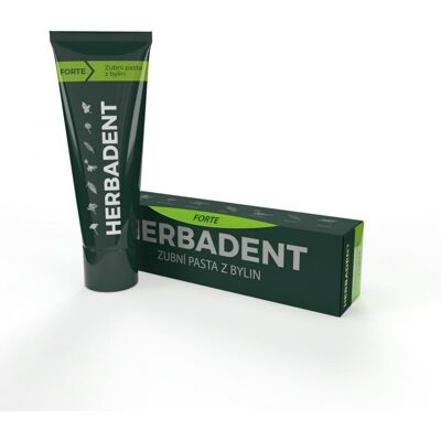 Herbadent FORTE Bylinná zubní pasta s fluoridy, 100 g Herbadent FORTE Bylinná zubní pasta s fluoridy, 100 g