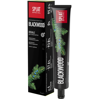 SPLAT Blackwood bělící zubní pasta, 75ml SPLAT Blackwood bělící zubní pasta, 75ml