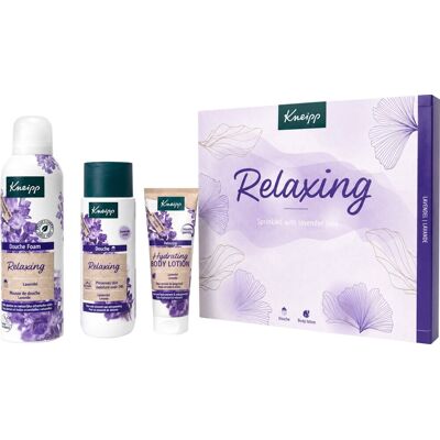 Kneipp dárková sada Relaxing premium (Levandule) 3x200ml Kneipp dárková sada Relaxing premium (Levandule) 3x200ml
