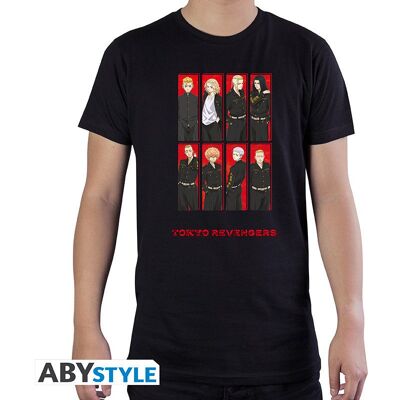 AbyStyle Tokyo Revengers Tričko Tokyo Manji Captains L AbyStyle Tokyo Revengers Tričko Tokyo Manji Captains L
