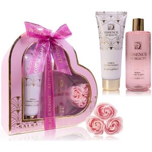 Accentra Koupelnový set Essence of Beauty v dárkovém balení ve tvaru srdce Accentra Koupelnový set Essence of Beauty v dárkovém balení ve tvaru srdce
