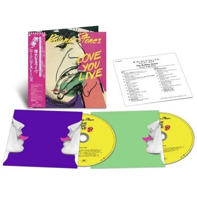 Universal Music 2CD The Rolling Stones: Love You Live - The Rolling Stones Universal Music 2CD The Rolling Stones: Love You Live - The Rolling Stones