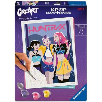 Ravensburger CreArt K-pop: Lovkyně démonů Ravensburger CreArt K-pop: Lovkyně démonů