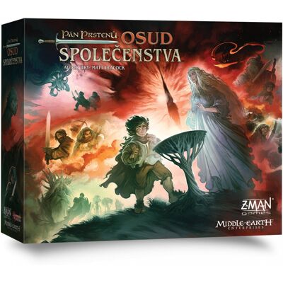 Asmodee Pán prstenů: Osud společenstva - Matt Leacock Asmodee Pán prstenů: Osud společenstva - Matt Leacock