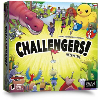 Asmodee Challengers - Vyzyvatelé (rodinná hra) Asmodee Challengers - Vyzyvatelé (rodinná hra)