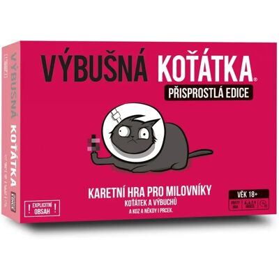 Asmodee Výbušná koťátka: Přisprostlá edice - Matthew Inman Asmodee Výbušná koťátka: Přisprostlá edice - Matthew Inman
