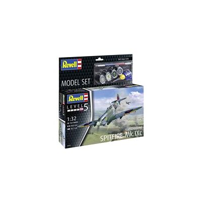 Revell ModelSet letadlo 63927 - Supermarine Spitfire Mk.IXc (1:32) Revell ModelSet letadlo 63927 - Supermarine Spitfire Mk.IXc (1:32)