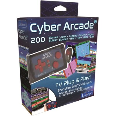 Lexibook TV Konzole Cyber Arcade Plug N' Play - 200 her - Lexibook Lexibook TV Konzole Cyber Arcade Plug N' Play - 200 her - Lexibook