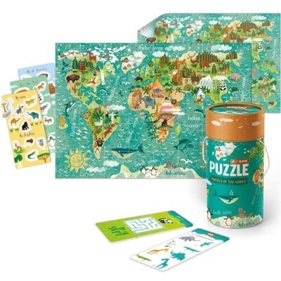 Dodo Puzzle a aktivity - Zvířata světa 40 dílků Dodo Puzzle a aktivity - Zvířata světa 40 dílků