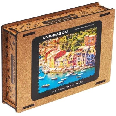 EPEE UNIDRAGON dřevěné puzzle ITALSKÁ RIVIÉRA velikost S (23x16cm) EPEE UNIDRAGON dřevěné puzzle ITALSKÁ RIVIÉRA velikost S (23x16cm)