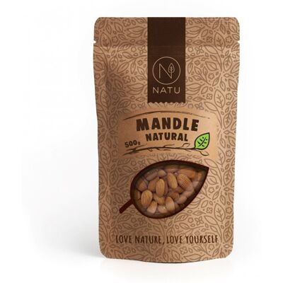 NATU Mandle natural 500 g NATU Mandle natural 500 g