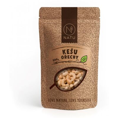 NATU Kešu ořechy 500 g NATU Kešu ořechy 500 g