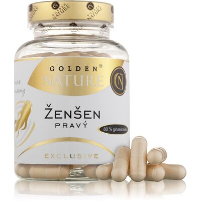 Extrakt z ginsengu Golden Nature - Podporuje vitalitu Extrakt z ginsengu Golden Nature - Podporuje vitalitu