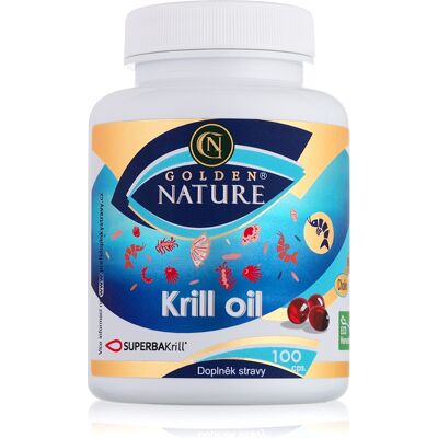 Golden Nature Antarktický Krilový olej s astaxanthinem (Superba2) 100 cps. - Golden Nature Golden Nature Antarktický Krilový olej s astaxanthinem (Superba2) 100 cps. - Golden Nature