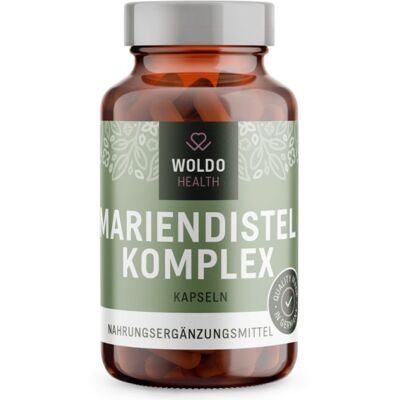 Woldohealth Ostropestřec mariánský komplex 90 kapslí - Woldohealth Woldohealth Ostropestřec mariánský komplex 90 kapslí - Woldohealth