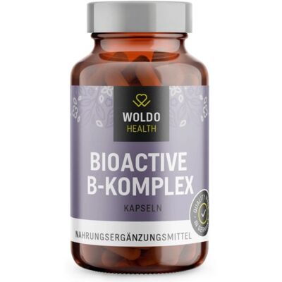 Woldohealth Bioactive B-komplex 90 kapslí - Woldohealth Woldohealth Bioactive B-komplex 90 kapslí - Woldohealth