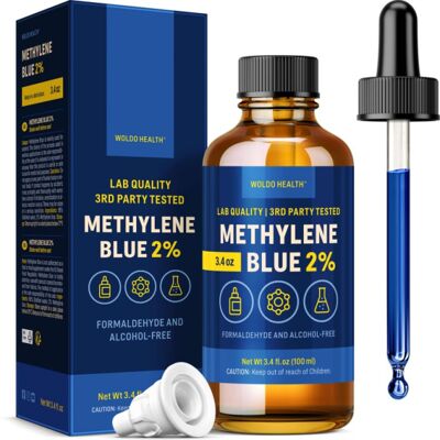WoldoHealth Methylene Blue 2 % 100ml - Woldohealth WoldoHealth Methylene Blue 2 % 100ml - Woldohealth