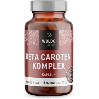 WoldoHealth Beta caroten komplex 90 kapslí - Woldohealth WoldoHealth Beta caroten komplex 90 kapslí - Woldohealth