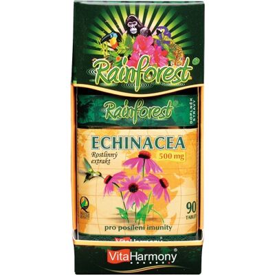 RainForest® Echinacea 500 mg - 90 tbl. - Vitaharmony RainForest® Echinacea 500 mg - 90 tbl. - Vitaharmony