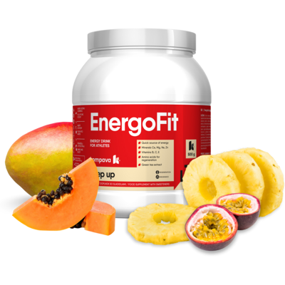 Kompava EnergoFit Exotická 500 g - Sportovní nápoj Kompava EnergoFit Exotická 500 g - Sportovní nápoj