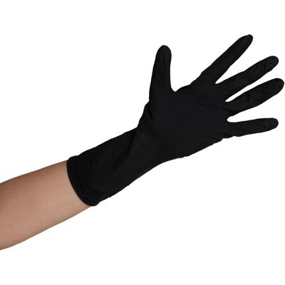 Framar Nitrilové rukavice Midnight Mitts černé 100 ks velikost S Framar Nitrilové rukavice Midnight Mitts černé 100 ks velikost S