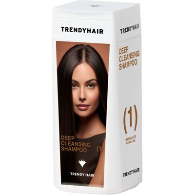 Trendy Hair Hloubkově čisticí šampon Spanish Latte 100 ml Trendy Hair Hloubkově čisticí šampon Spanish Latte 100 ml