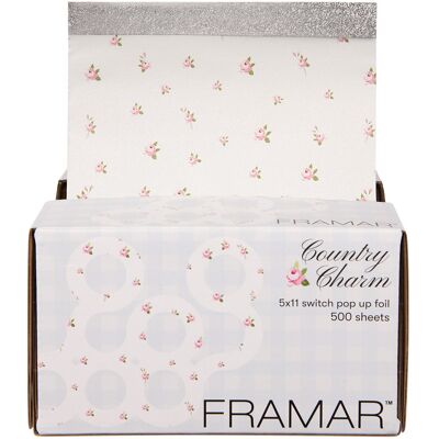 Framar Texturovaná fólie Country Charm 13x28 cm 500 ks Framar Texturovaná fólie Country Charm 13x28 cm 500 ks