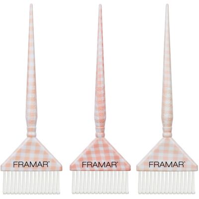 Framar Set Big Daddy štětců Peach Please 3 ks Framar Set Big Daddy štětců Peach Please 3 ks