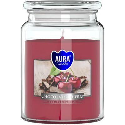 Ovči věci Vonná svíčka ve skle s víkem - CHOCOLATE CHERRY 500 g Ovči věci Vonná svíčka ve skle s víkem - CHOCOLATE CHERRY 500 g