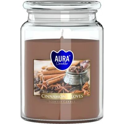 Ovči věci Vonná svíčka ve skle s víkem CINNAMON - CLOVES 500 g Ovči věci Vonná svíčka ve skle s víkem CINNAMON - CLOVES 500 g