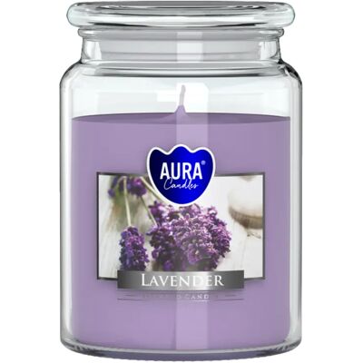 Ovči věci Vonná svíčka ve skle s víkem LAVENDER 500 g Ovči věci Vonná svíčka ve skle s víkem LAVENDER 500 g