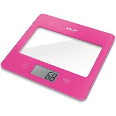 Sencor SKS 5038RS Kuchyňská váha Ultratenký design (1,6 cm) Velký dotykový LCD displej (5,5x2,5 cm) Skleněný povrch z tvrzeného bezpečnostního skla Sencor SKS 5038RS Kuchyňská váha Ultratenký design (1,6 cm) Velký dotykový LCD displej (5,5x2,5 cm) Skleněný povrch z tvrzeného bezpečnostního skla