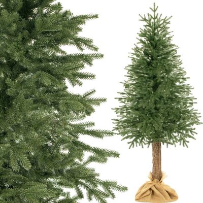 Springos Vánoční stromek Smrk DeLuxe přírodní na kmínku 220 cm Springos Vánoční stromek Smrk DeLuxe přírodní na kmínku 220 cm