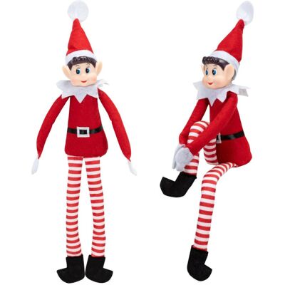 Springos Skřítek Elf červený 40cm, vánoční dekorace Springos Skřítek Elf červený 40cm, vánoční dekorace