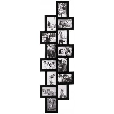 Fotorámeček na 14 fotek, 118x36 cm, černý SPRINGOS PANORAMA Fotorámeček na 14 fotek, 118x36 cm, černý SPRINGOS PANORAMA