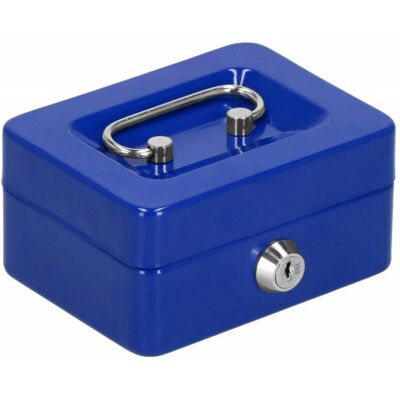 Příruční pokladna SPRINGOS CASHBOX 1 modrá Příruční pokladna SPRINGOS CASHBOX 1 modrá