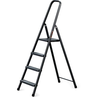 Ocelové schůdky 4 stupně DRABEST STD4 BLACK HOME Ocelové schůdky 4 stupně DRABEST STD4 BLACK HOME