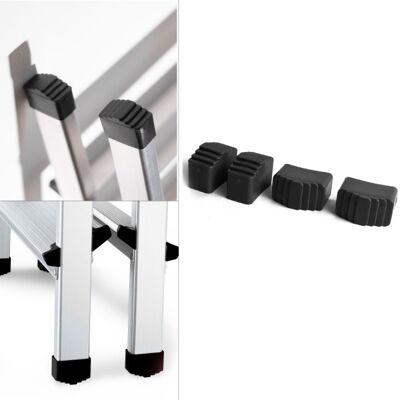 Plastové patky 40x20 mm DRABEST DD-CZ sada 4ks Plastové patky 40x20 mm DRABEST DD-CZ sada 4ks