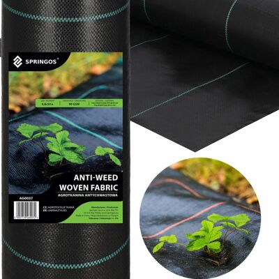 Springos - AG0037 - Černá - 0.8x50m - Agrotextil Springos - AG0037 - Černá - 0.8x50m - Agrotextil