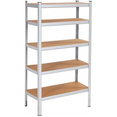 Kovový regál 180x100x60 cm, 5 polic SPRINGOS HA5212 Kovový regál 180x100x60 cm, 5 polic SPRINGOS HA5212